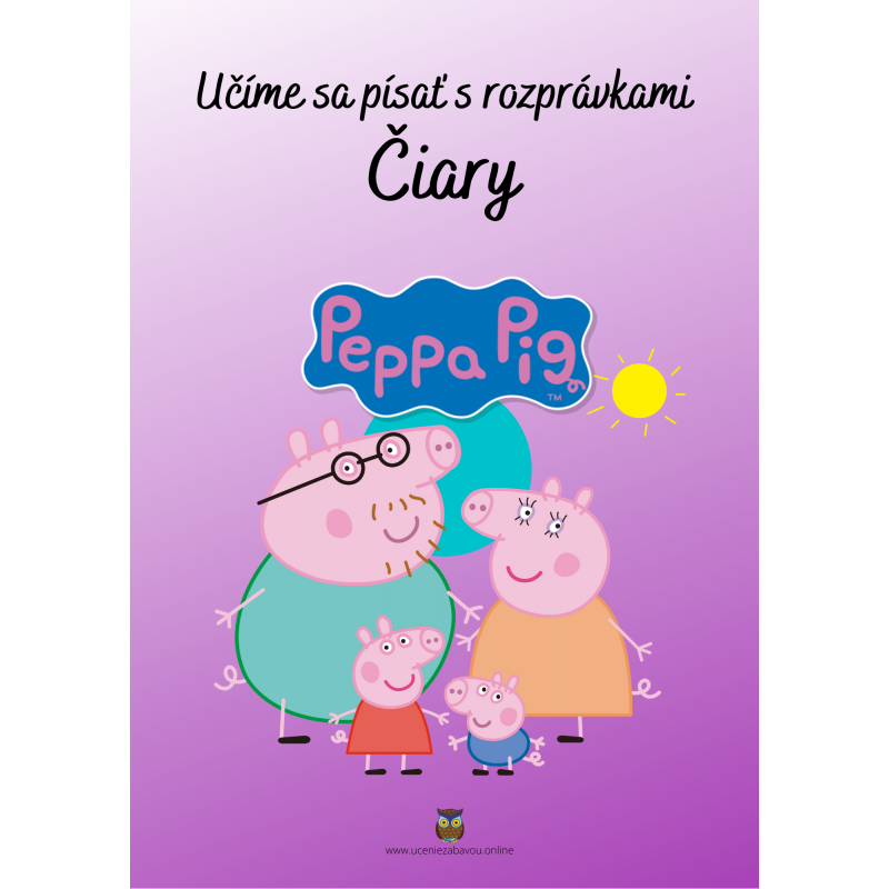 Peppa Pig PDF Učenie zábavou