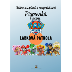 Paw Patrol PDF Učenie zábavou