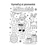 VYmaluj si písmenká MIkulás