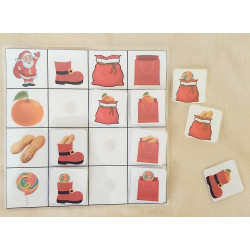 3 x 3 Mikuláš - Logická mriežka