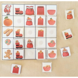 4 x 4 Mikuláš - Logická mriežka