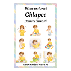 Učíme sa slovesá Chlapec - Denné činnosti