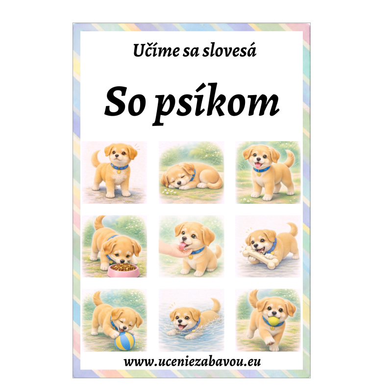 Učíme sa slovesá so psíkom