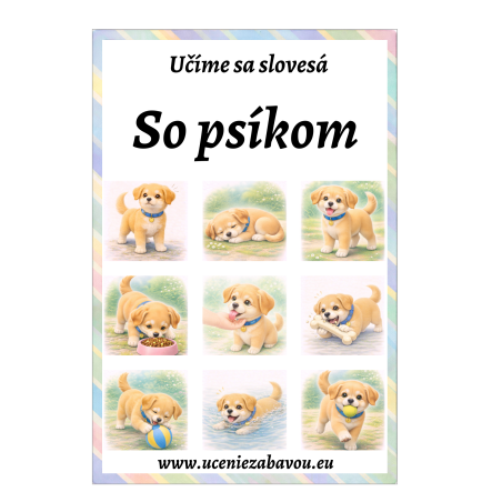 Učíme sa slovesá so psíkom