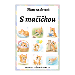 Učíme sa slovesá s mačičkou 2