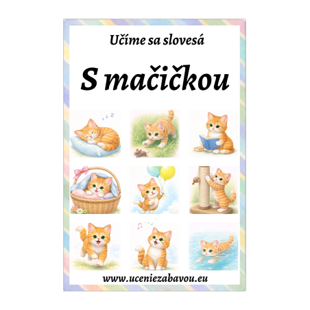 Učíme sa slovesá s mačičkou 2