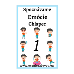 Spoznávame Emócie - Chlapec 1  Učenie zábavou