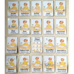 Učíme sa slovesá Chlapec - Učenie a sústredenie