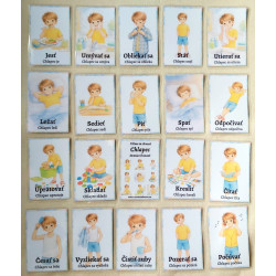 Učíme sa slovesá Chlapec - Denné činnosti