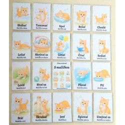 Učíme sa slovesá s mačičkou 2