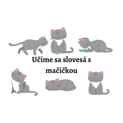 Učíme sa slovesá s mačičkou   Učenie zábavou