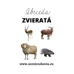 Abeceda Zvieratá    Učenie zábavou