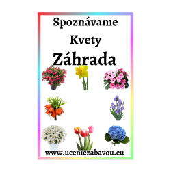 Spoznávame Kvety - Záhrada   Učenie zábavou
