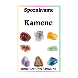 Spoznávame Kamene  Učenie zábavou