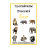 Spoznávame zvieratá Ázia   Učenie zábavou