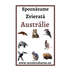 Spoznávame zvieratá Austrália    Učenie zábavou
