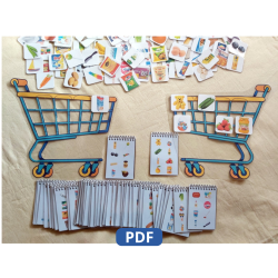 Rýchly nákup – PDF: Hravá kartičková hra pre deti