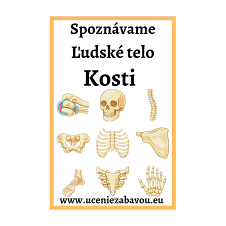 Spoznávame Ľudské telo - Kosti